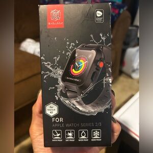 Smartwatch Case for Apple Watch Series 2/3 - Black